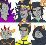  2011 agehachou ancestors body_modification facial_hair fullres headshot her_imperious_condescension orphaner_dualscar starter_outfit the_handmaid the_psiioniic the_sufferer the_summoner 