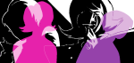  2025 alcohol alpha_rose fullres hamsterdads highlight_color jaggy_lines mom multiple_personas rose_lalonde roxy_lalonde silhouette 