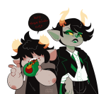  diemen_xicali food hiveswap lanque_bombyx oblong_meat_product text yaboidavestrider 