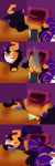  2018 back_angle baizli_soleil barzum_soleil comic computer deleted_source fire fullres hive hiveswap hostilemuppet parody sitting starter_outfit text word_balloon 
