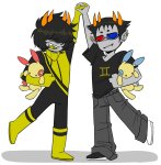  2024 ancest body_modification broconwhore captors dancestors fullres holding_hands honey_mustard mituna_captor nintendo no_hat plushie pok&eacute;mon redrom shipping sollux_captor starter_outfit 