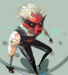  dirk_strider gasmask solo strong_outfit strong_tanktop torako unbreakable_katana 