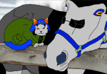  1s_th1s_you 2025 animalstuck cat_hat cats equius_zahhak fullres horses image_manipulation meowrails nepeta_leijon palerom scoundrellyfeline shipping starter_outfit 