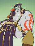 2016 body_modification fantroll fullres low_angle nsfw_source planetofjunk scars solo