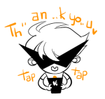  chibi dirk_strider hst solo starter_outfit thank_you 