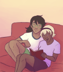  book casual fashion freckles guns_and_roses jade_harley mustachioedoctopus redrom rose_lalonde shipping sitting 