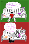  book comic couch dave_strider dirk_strider gaming red_record_tee rose_lalonde roxy_lalonde rukis-vwalde starter_outfit strilondes the_truth 