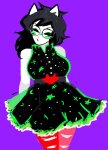  2023 cherubim_mourning_gown dead_teen_jade dogtier fullres homestuck:_beyond_canon ilovedogboys jade_harley meat_timeline solo 