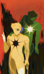 2024 brain_ghost_dirk candy_timeline dirk_strider fullres golden_guns highlight_color homestuck:_beyond_canon hurlyburlytopsyturvy jake_english pumpkin_patch shipping silhouette weapon