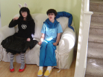  breath_aspect cosplay couch dogtier godtier heir jade_harley john_egbert myotishi real_life space_aspect witch 