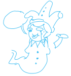  2026 doctoraiama fullres lineart monochrome nannasprite solo sprite word_balloon 