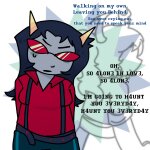  2026 candy_timeline fullres homestuck:_beyond_canon legislacerator_casual lineart lyricstuck maekammy meat_timeline profile sweat terezi_pyrope text vriska_serket 