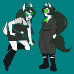 2026 candy_timeline casual_3am_dress dogtail dogtier dot-png fullres green_army_suit homestuck:_beyond_canon jade_harley jaggy_lines meat_timeline 