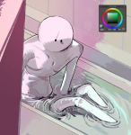  2026 art_program_in_frame bathtub chesownya fullres high_angle nudity peregrine_mendicant pm scars sitting solo 