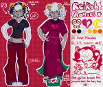  2026 aspect_symbol blush body_modification emoticon fantroll freckles fullres godtier headshot heart_aspect moon reiiriko seer solo stars text theme_coloring wonk word_balloon zodiac_symbol 