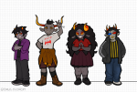  2024 aradia_megido arms_crossed fashion flarp fullres karkat_vantas onlysushicat sollux_captor tavros_nitram text 