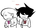 2026 fanfic_art fankid fullres grayscale highlight_color ilovevamola jaggy_lines luke_hearst monochrome sburb.exe starter_outfit text zach_cavallo