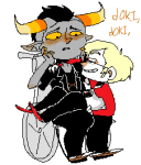  animated crownkind dave_strider pixel redrom s&#039;mores shipping tavros_nitram wheelchair 