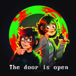  2018 animated flashlight fullres hilaletto hiveswap joey_claire jude_harley starter_outfit text 