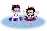  2011 blush chief-ren diabetes eridan_ampora eriferi feferi_peixes fullres ocean palerom shipping swimsuit 