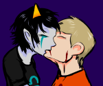  blood coolkids dave_strider kiss nothingspecial profile redrom shipping terezi_pyrope 