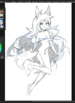  2026 art_program_in_frame back_angle dogtail dogtier fullres grayscale highlight_color jade_harley monochrome r_ch07 sketch solo wip 