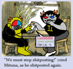  2014 4chan captors chubstuck computer dancestors frog_and_toad fullres image_manipulation jaggy_lines mituna_captor sailorbeefcake scribble_mode sollux_captor starter_outfit text word_balloon 
