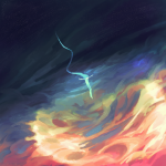  2014 breath_aspect clouds fullres godtier heir john_egbert midair solo stars weenie-kun 