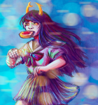  2013 fashion food fullres school_uniform solo tinikah vriska_serket 