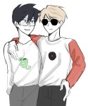 2025 arm_around_shoulder beloz_hs bromance dave_strider fullres hammertime john_egbert starter_outfit 