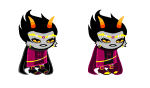  2015 body_modification fullres hiveswap solo sprite_mode starter_outfit transparent trizza_tethis var-jakky 