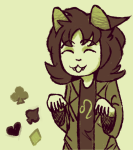  clubs diamond heart limited_palette marriageinapril nepeta_leijon no_hat request solo spade 