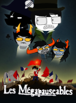 2013 animals bec_noir clubs crossover flag fullres jack_noir jaggy_lines john_egbert kanaya_maryam karkat_vantas les_miserables lux-tempestas parody sovereign_slayer tavros_nitram text vriska_serket