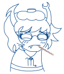  2025 aranea_serket blush dancestors dream_ghost frigiddoctoratus fullres illness image_manipulation jaggy_lines lineart monochrome solo starter_outfit sufferer_necklace 