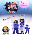  2015 aqua_fortis blush body_modification dancestors emoticon equius_zahhak feferi_peixes freckles fullres godtier heart heir horuss_zahhak noodlenumber page rogue roxy_lalonde royal_pain shrimp_cocktail sweat text void_aspect wonk word_balloon 