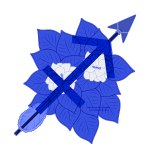  2018 barzum-and-baizli flowers fullres monochrome theme_coloring transparent weapon zodiac_symbol 