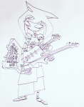  awesome-pants instrument jadebot lineart solo 