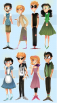 2012 50sstuck all_kids alpha_kids beta_kids body_modification casual dave_strider dirk_strider fashion freckles fullres jade_harley jake_english jane_crocker john_egbert lil_cal rose_lalonde roxy_lalonde wonk zamii070 