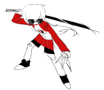  2025 alternate_hair c4rmy_hs dave_strider fashion fullres katana red_baseball_tee rule63 solo 