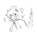  2025 back_angle blush fullres grayscale muwwwsky nepeta_leijon no_hat sketch solo starter_outfit 