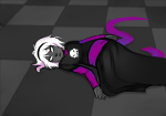 2015 black_squiddle_dress dream_ghost flash_asset fullres grimdark ikimaru lying rose_lalonde solo
