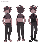 2015 back_angle barefoot crossover fashion fullres ikimaru karkat_vantas solo steven_universe