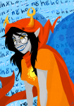  2011 cupcakekyo fullres godtier light_aspect solo text thief vriska_serket 