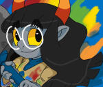  2018 amisia_erdehn axe blood corgiestnerd fullres headshot hiveswap solo starter_outfit weapon 