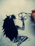  2014 ancestors fullres grayscale melspontaneus real_life sitting solo starter_outfit the_disciple zodiac_symbol 