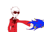  animated dave_strider red_plush_puppet_tux solo sord worthikids 