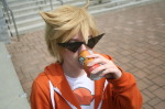  anime-twin beverage cosplay dirk_strider mangopower real_life solo 
