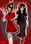  2013 aradia_megido damara_megido dancestors dead_aradia dream_ghost fullres megidos midair psionics q-dormir starter_outfit wand 