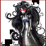  2012 animated aradia_megido aradiabot froggyk fullres solo starter_outfit transparent 