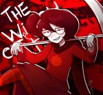  2025 abby_barclay blush fanfic_art fankid fullres godtier sburb.exe scythe solo strifeup text time_aspect weapon witch 